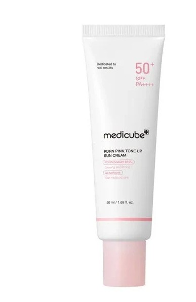 کرم ضد آفتاب مدی کیوب SPF 50 حجم ۵۰ میلی‌لیتر مناسب انواع پوست
