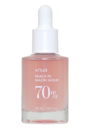 سرم روشنکننده نیاسینامید 70% آنوا مدل Peach حجم 30 میلیلیتر