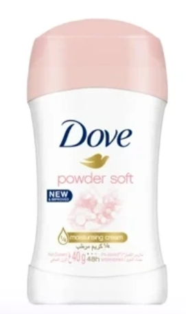 استیک ضد تعریق زنانه داو مدل Powder Soft حجم ۴۰ میلی‌لیتر ماندگاری ۴۸ ساعته
